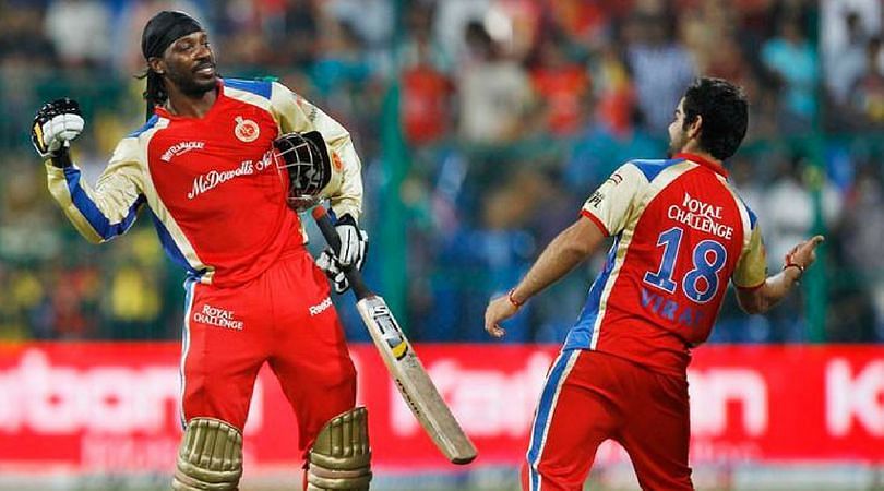 Gayle had a phenomenal seven-year stint with Royal Challengers Bangalore